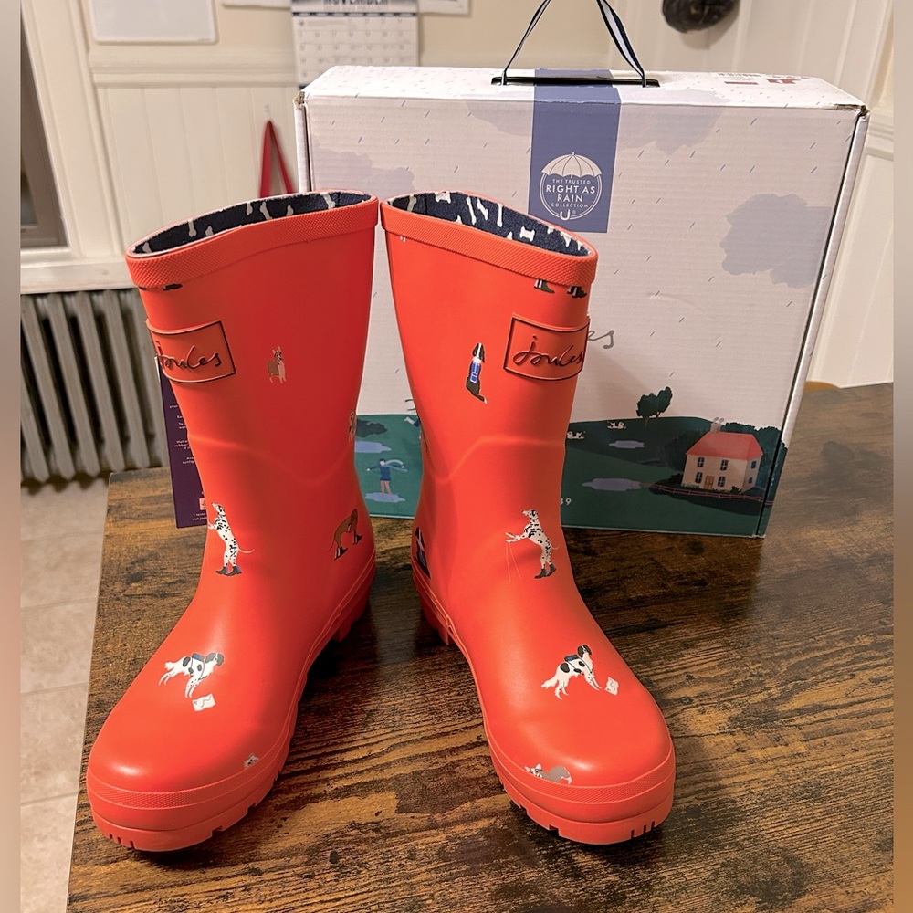 ⭐️SOLD⭐️ Joules Molly Wellies, “HikeDogs”
